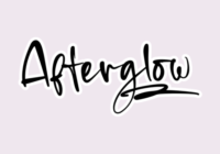 Afterglow Font - Featured Image
