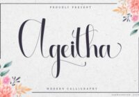 Ageitha Font - Featured Image