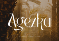 Agezka Font - Featured Image