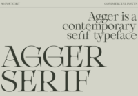 Agger Font - Featured Image