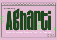 Agharti Font - Featured Image