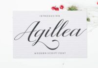 Agillea Font - Featured Image