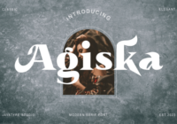 Agiska Font - Featured Image