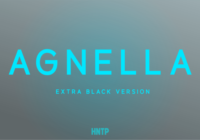 Agnella Extra Black Font - Featured Image