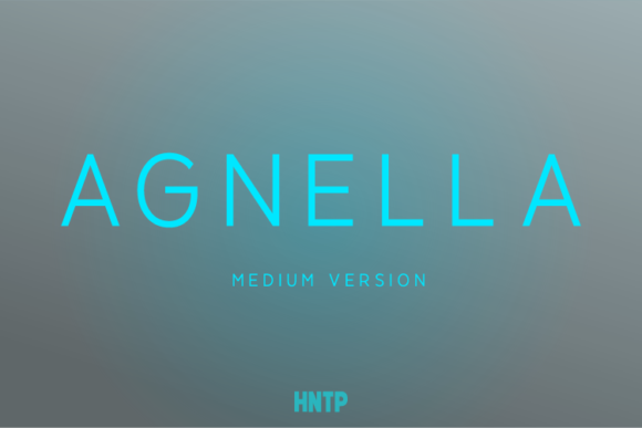 Agnella Medium Font - Featured Image