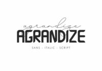 Agrandize Font - Featured Image