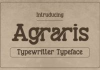 Agraris Font - Featured Image