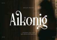 Aikonig Font - Featured Image