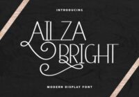 Ailza Bright Font - Featured Image