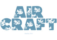 Air Craft Font - Featured Image