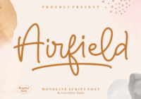 Airfield Font - Featured Image