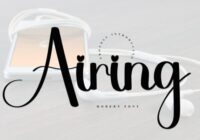 Airing Font - Featured Image