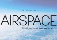 Airspace Font - Featured Image