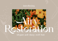 Airy Restoration Font - Featured Image