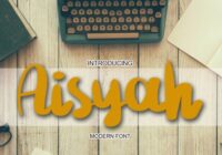 Aisyah Font - Featured Image