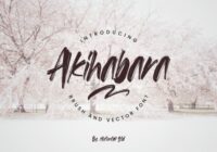 Akihabara Font - Featured Image