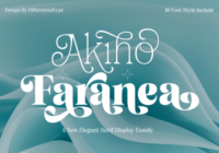 Akiho Faranea Font - Featured Image