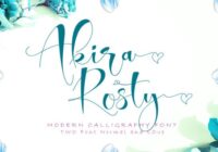 Akira Rosty Font - Featured Image