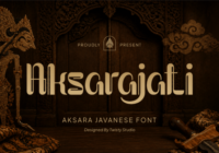 Aksarajati Font - Featured Image