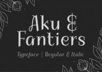 Aku & Fantiers Font - Featured Image
