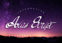 Alas Script Font - Featured Image
