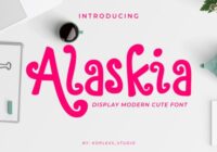 Alaskia Font - Featured Image