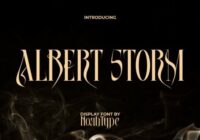 Albert Storm Font - Featured Image