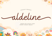 Aldeline Font - Featured Image