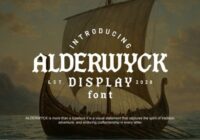 Alderwyck Font - Featured Image