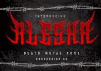 Alesa Font - Featured Image