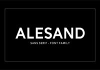 Alesand Font - Featured Image