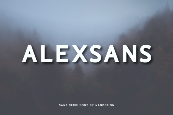 Alexsans Font - Featured Image