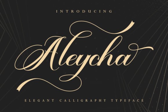 Aleycha Font - Featured Image
