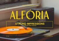 Alforia Font - Featured Image