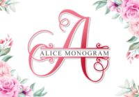 Alice Monogram Font - Featured Image