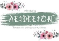 Alidelion Font - Featured Image