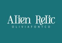 Alien Relic Font - Featured Image