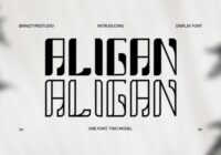 Aligan Font - Featured Image
