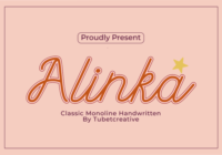 Alinka Font - Featured Image