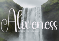 Aliveness Font - Featured Image
