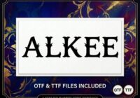 Alkee Font - Featured Image