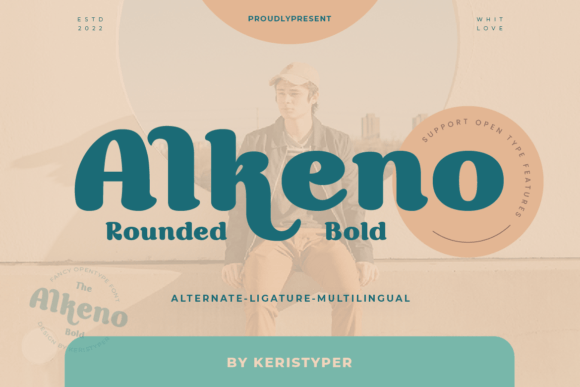 Alkeno Font - Featured Image