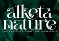 Alketa Nature Font - Featured Image