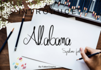 Allabama Font - Featured Image
