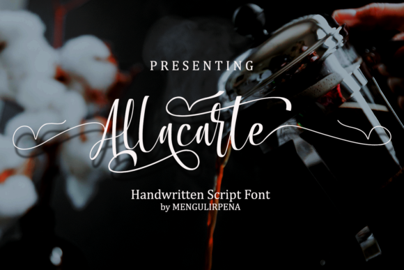 Allacarte Font - Featured Image