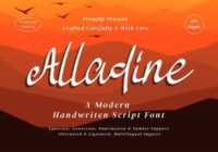 Alladine Font - Featured Image