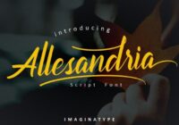 Allesandria Font - Featured Image