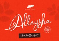 Alleysha Font - Featured Image