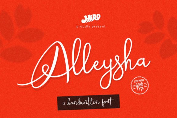 Alleysha Font - Featured Image