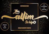 Allim Font - Featured Image